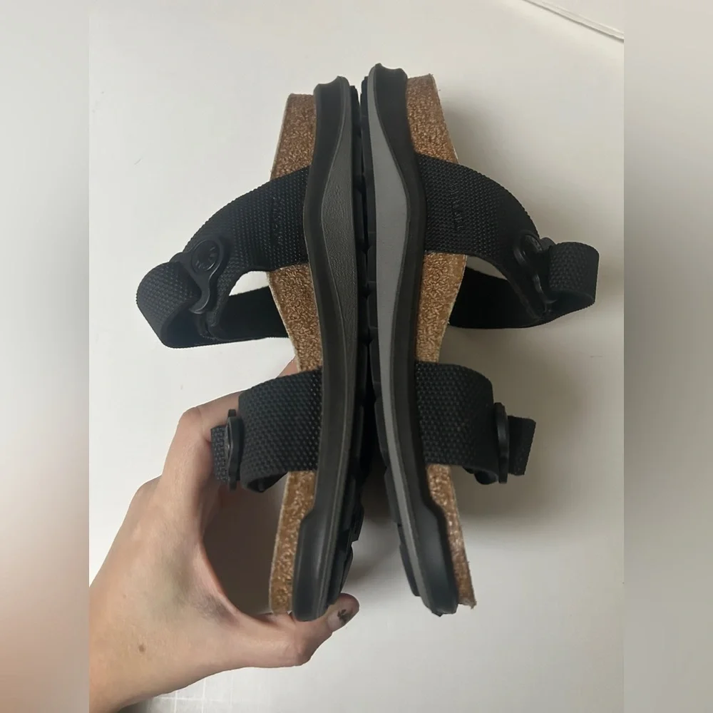 Birkenstock Sahara Futura Sandals - Black 37